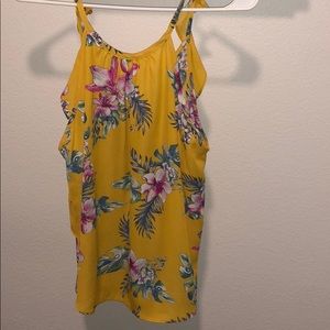 Floral Flowing tank